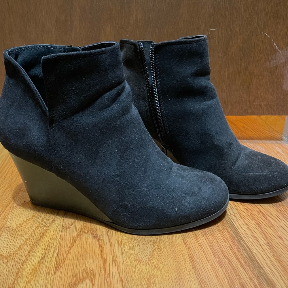 Soda Wedge Booties